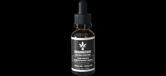 ORGANACURE® CBG RICH TINCTURE - EXTRA STRENGTH - COGNITIVE SUPPORT FORMULA - 1 FL OZ (30 mL) - (0.3% THC)